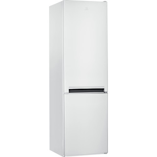 Indesit Комбиниран хладилник с камера Свободностоящи LI9 S1E W Глобално бяло 2 врати Perspective