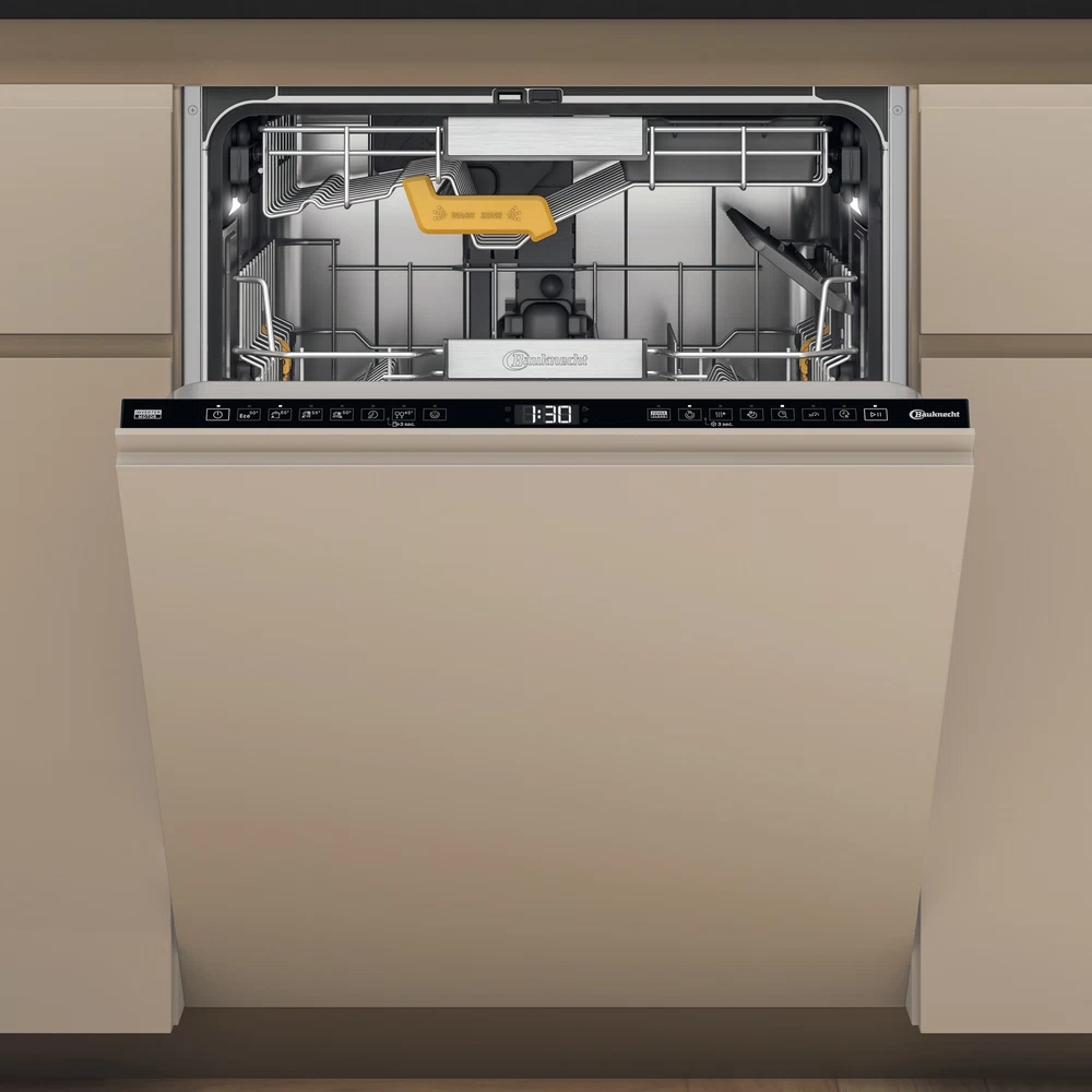 Bauknecht Dishwasher Inbouw B8I HF58 TUSC Volledig geïntegreerd B Frontal