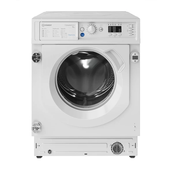 Indesit Washing machine Built-in BI WMIL 91484 UK White Front loader C Frontal