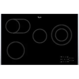 Whirlpool Table de cuisson AKT 836/LX Noir Radiant vitroceramic Heating element