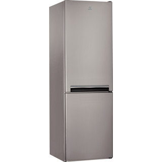 Indesit Combinación de frigorífico / congelador Libre instalación LI9 S2E X Inox 2 doors Perspective