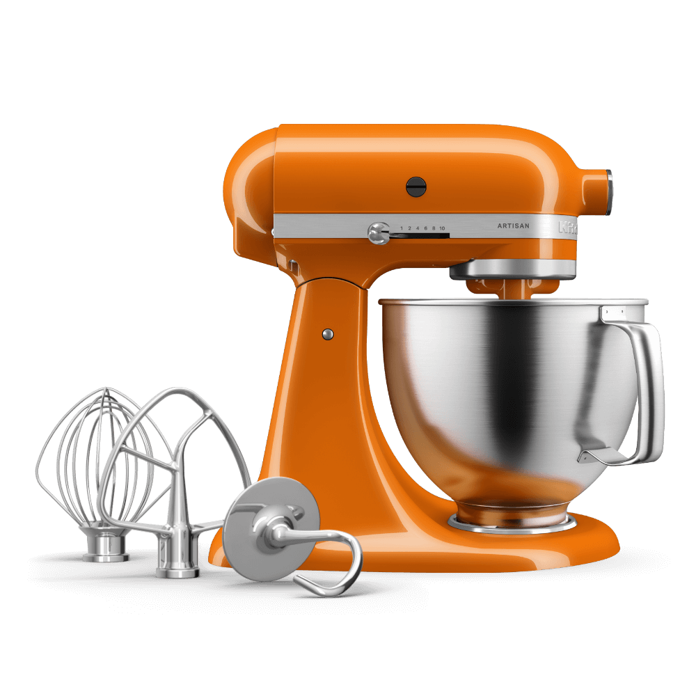 MIXER TILTHEAD 4.7L ARTISAN BY YOU Honey KitchenAid UK