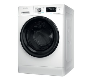 Fritstående Whirlpool-vaskemaskine/tørretumbler: 8,0 kg - FFWDB 864349 BV EE