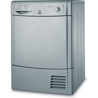 Indesit Dryer IDC 85 S (GCC) Silver Perspective