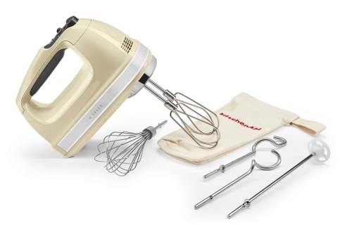 HAND MIXER 9 SPEED Almond Cream KitchenAid IE