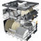 Whirlpool Astianpesukone Kalusteisiin sijoitettava W7I HP40 L Full-integrated C Frontal