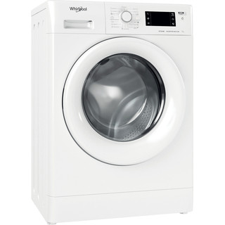 Whirlpool frontmatad tvättmaskin: 7,0 kg - FWSG 71283 WV EE N