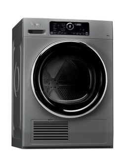 Whirlpool condenser tumble dryer: freestanding, 10kg - DSCX 10121