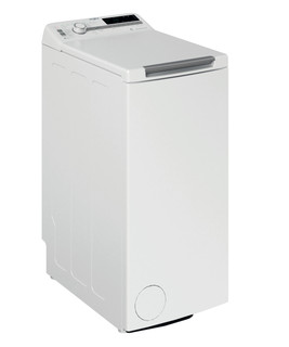 Fritstående Whirlpool-vaskemaskine med topbetjening: 6,0 kg - TDLR 6241BS FN/N