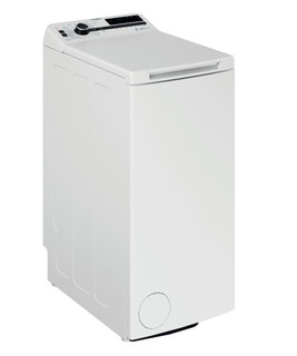 Fritstående Whirlpool-vaskemaskine med topbetjening: 6,0 kg - TDLRB 6252BS EU/N