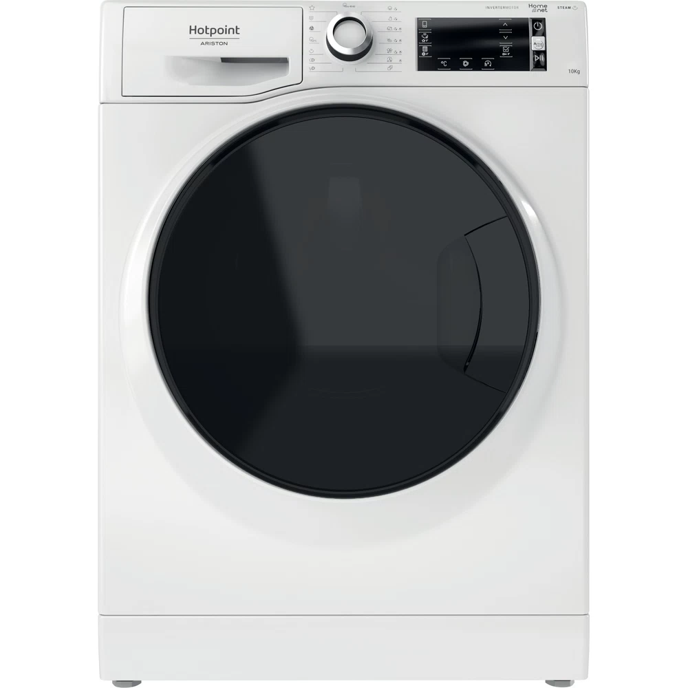 Hotpoint_Ariston Máquina de lavar roupa Livre Instalação NLCD 10468 WD AW EU N Branco Carga Frontal A Frontal