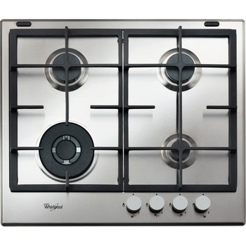 Whirlpool Piano cottura GMA 6422/IX Inox GAS Frontal