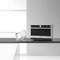 Whirlpool Mikroaaltouuni Vapaasti sijoitettava MWSC 9133 SX Inox Elektroninen 33 Mikroaaltotoiminto ja grilli 1000 Perspective