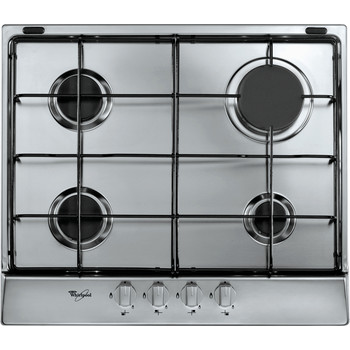 Whirlpool Piano cottura AKR 350/IX Inox GAS Frontal