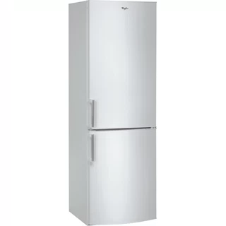 Whirlpool Kombinerat kylskåp/frys Fristående WBE3415 W White 2 doors Perspective