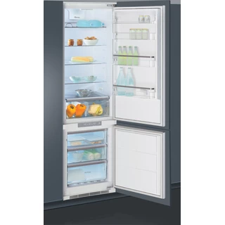 Whirlpool Combinación de frigorífico / congelador Encastre ART 963/A+/NF Blanco 2 doors Perspective open