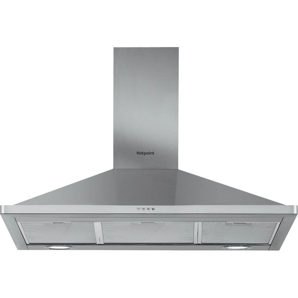 hotpoint phpn9 5flmx cooker hood stainless steel