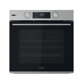 Whirlpool built in electric oven: inox color, self cleaning - OMSK58HU1SX