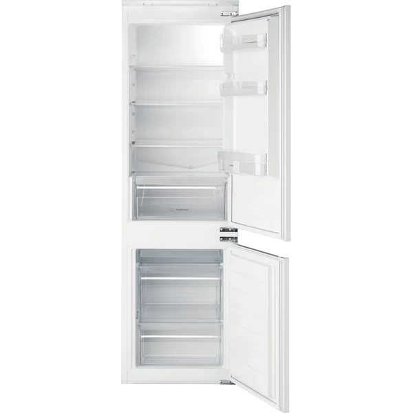 Indesit Fridge-Freezer Combination Built-in IB 7030 A1 D.UK 1 White 2 doors Frontal open