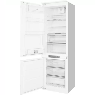 Whirlpool Fridge/freezer combination Built-in ART 195/63 A+/NF.1 White 2 doors Perspective open