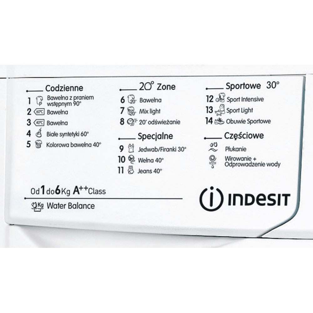 Pralka Wolnostojaca Indesit Iwsd 61052 C Eco Pl Indesit Pl