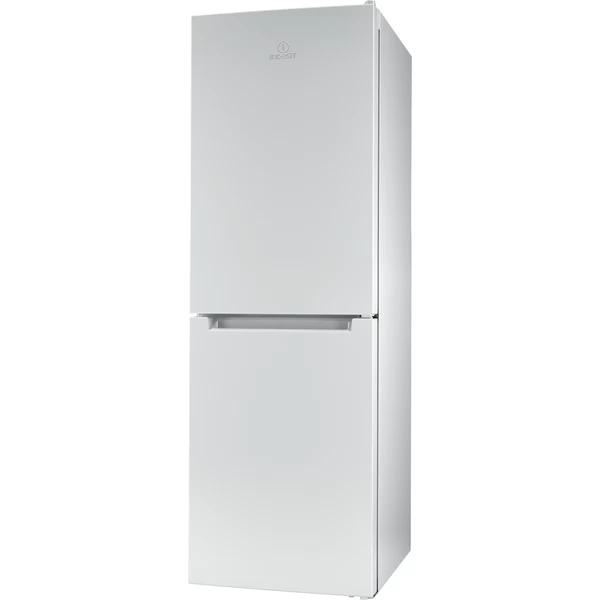 Indesit Kombinētais ledusskapis/saldētava Brīvi stāvošs LI7 SN1E W Balts 2 doors Perspective