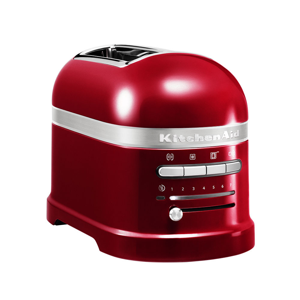 Kitchenaid Toaster Free-standing 5KMT2204BCA Candy Apple Perspective