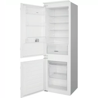 Whirlpool Fridge/freezer combination Built-in ART 6550/A+ SF.1 White 2 doors Perspective open