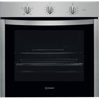 Indesit built in electric oven: inox color