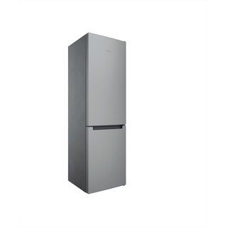 Indesit Combinación de frigorífico / congelador Libre instalación INFC9 TI22X Inox 2 doors Perspective