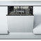 Whirlpool integrerad diskmaskin: färg svart, 60 cm - ADG 8799 FD