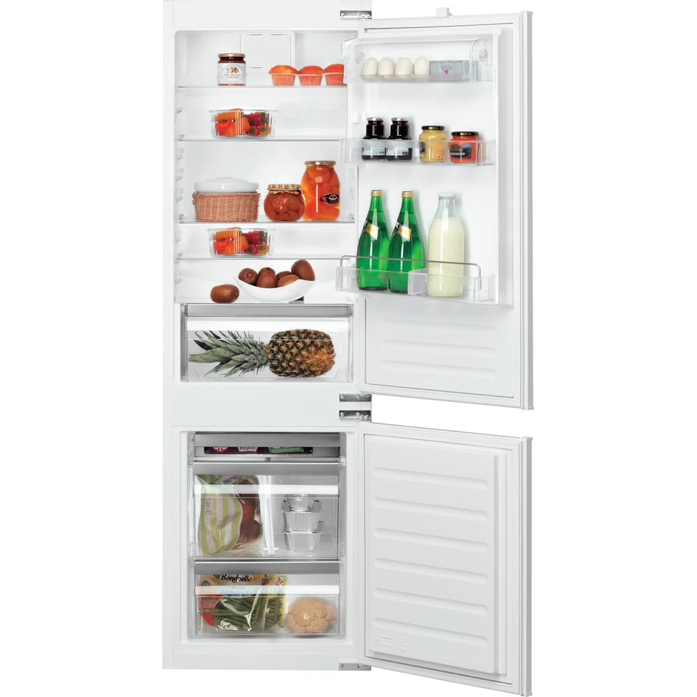 Bauknecht Combiné réfrigérateur congélateur Encastrable KGIL 18F2 P Blanc 2 doors Frontal open