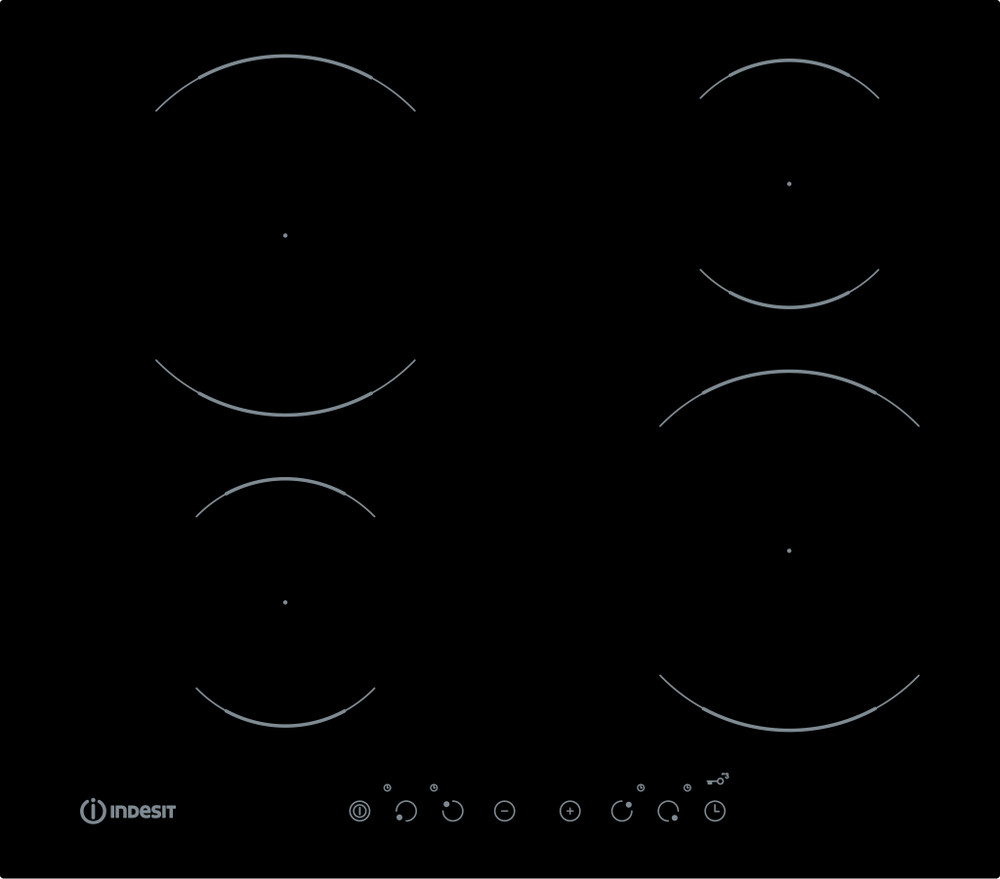 indesit touch control ceramic hob