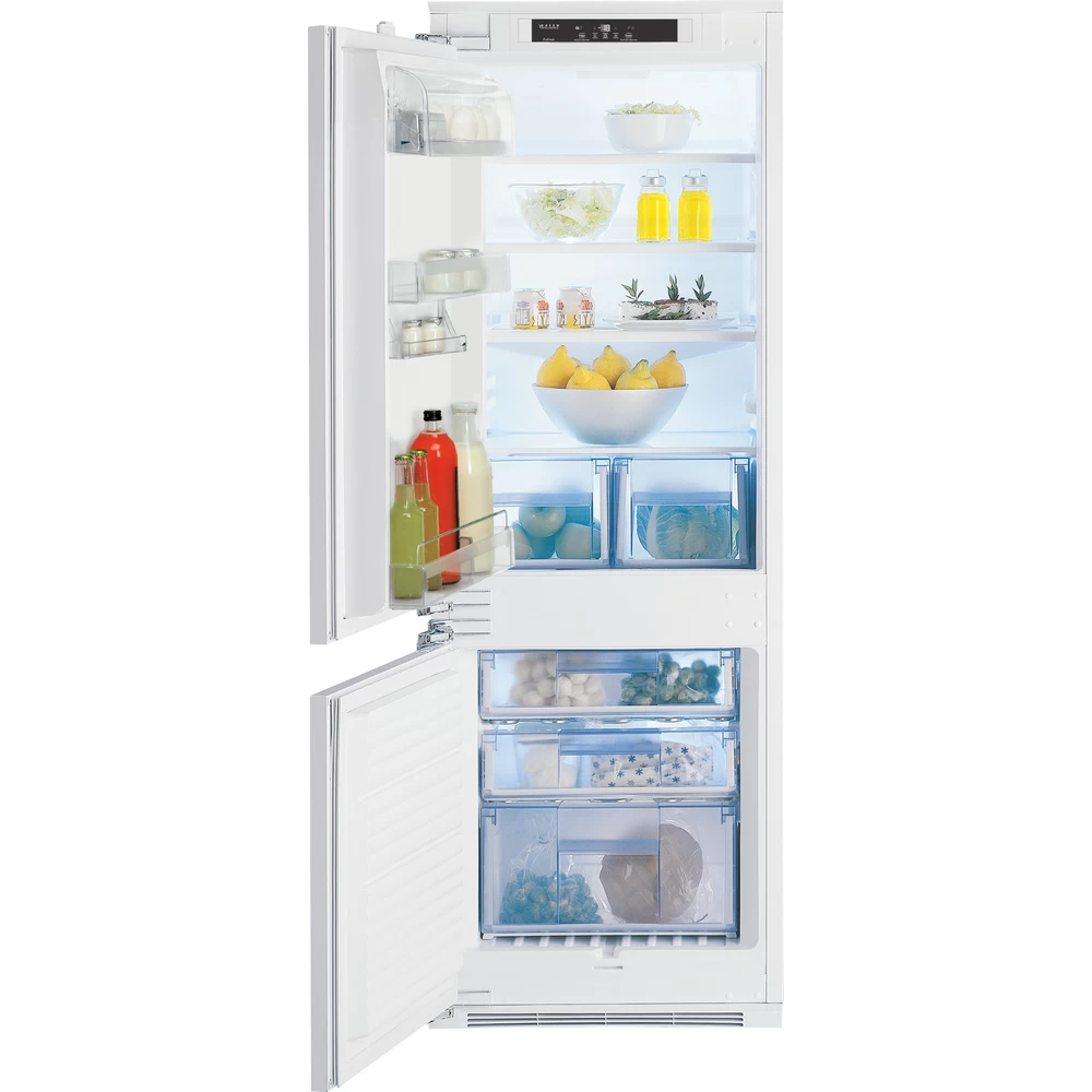 Bauknecht Réfrigérateur combiné S KGEE 3260 A++ LH Blanc 2 portes Frontal open