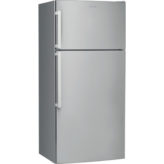 Armoire frigo congélateur en Inox double porte combinée 70 cm
