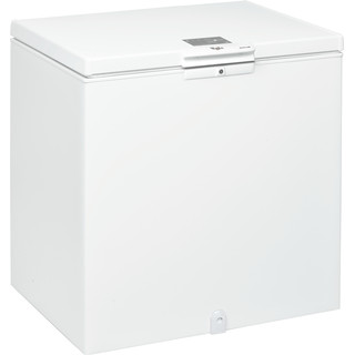 Свободностоящ фризер с отваряне отгоре Whirlpool: бял цвят - WH2010 A+E FO