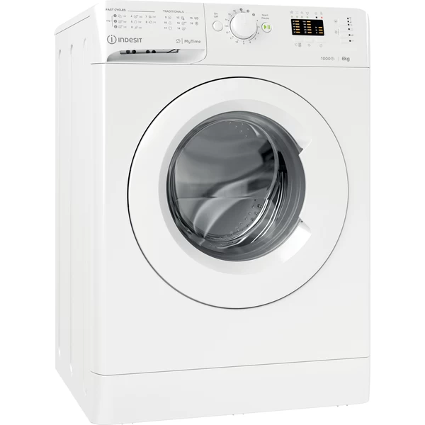 Indesit Washing machine Free-standing MTWA 61051 W GCC White Front loader Not available Perspective