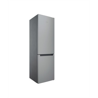 Indesit Kombinovaná chladnička s mrazničkou Volně stojící INFC9 TI21X Nerez 2 doors Perspective