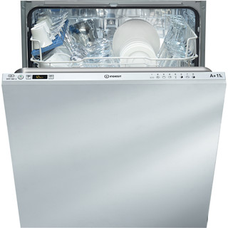 Lave-vaisselle complètement intégrable Indesit : Standard 60 cm, Couleur blanche - DIFP 18B1 A EU