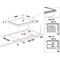 Whirlpool Μονάδα εστιών WL B5860 AL Μαύρο Induction vitroceramic Frontal