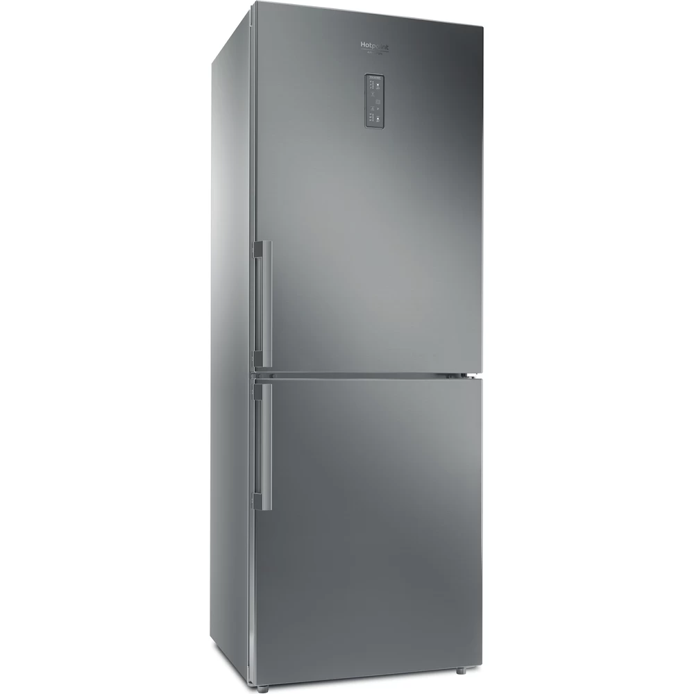 Hotpoint_Ariston Combinație frigider-congelator Neincorporabil HA70BE 31 X Optic Inox 2 doors Perspective