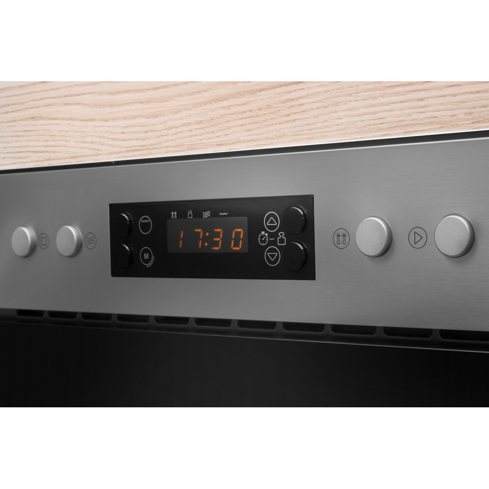 Indesit Aria MWI 3213 IX Builtin Microwave in Stainless Steel MWI