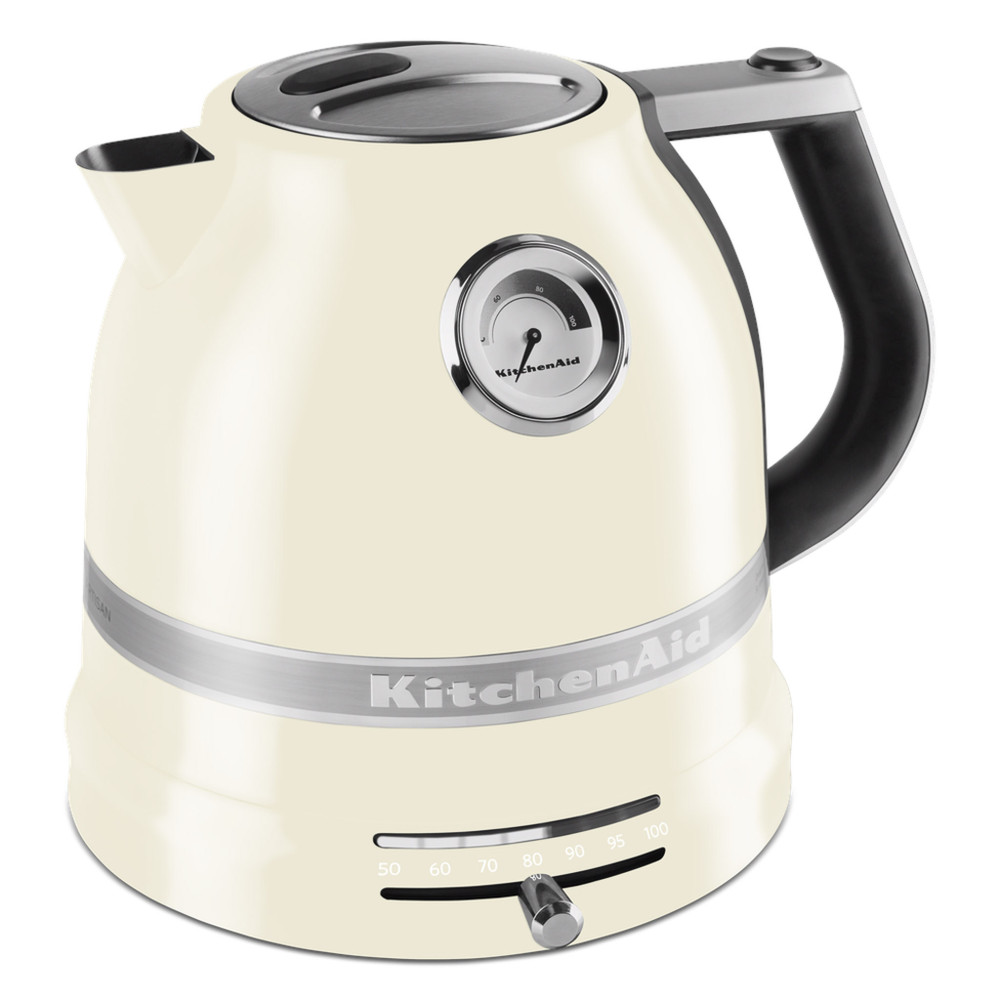 BOUILLOIRE À TEMPÉRATURE RÉGLABLE 1,5L ARTISAN Crème KitchenAid FR