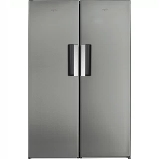 Whirlpool Refrigerator Freestanding SW8 AM2C XARL UK.1 Optic Inox Frontal