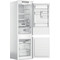 Whirlpool Kombinacija hladnjaka/zamrzivača Ugradni WHC18 T573 Bijela 2 doors Perspective open