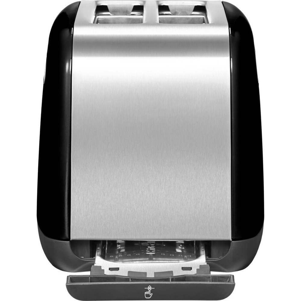 Kitchenaid Toaster Standgerät 5KMT2115EOB Onyx schwarz Perspective open