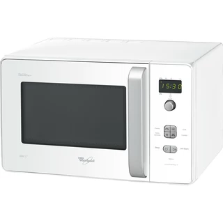 Whirlpool Four à micro-ondes Pose-libre MWD 244 WH Blanc Électronique 20 Micro-ondes + gril 700 Perspective