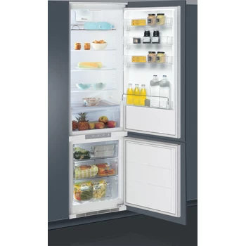 Whirlpool Холодильник з нижньою морозильною камерою. Вбудований (-а) ART 9620 A++ NF Білий 2 двері Perspective open