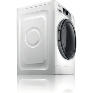 Whirlpool Washing machine Free-standing FSCR 90430 White Front loader A+++ Perspective