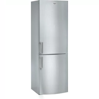 Whirlpool Combinación de frigorífico / congelador Libre instalación WBE3415 TS Acero Techno 2 doors Perspective